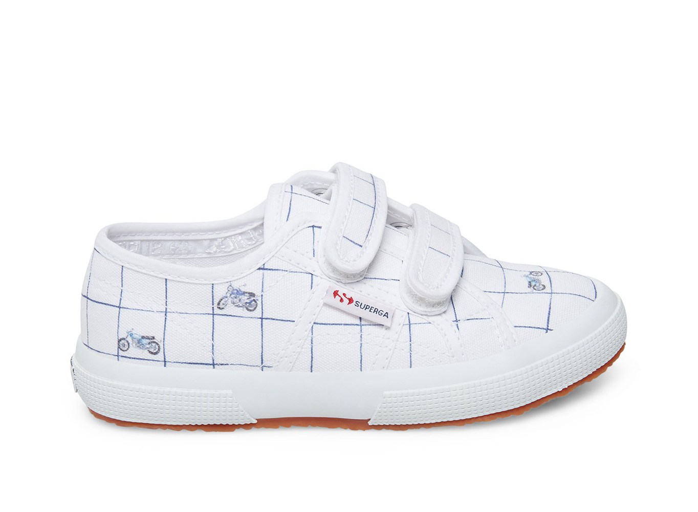 Zapatillas Superga Niños Blancas/Azules - 2750 Cotjstrap Fantasy - 913468EHV